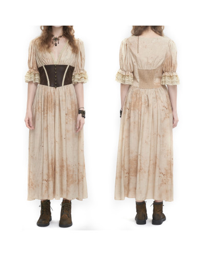 Vestido Beige