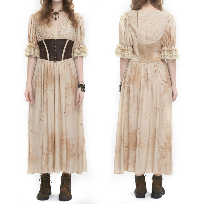 Vestido Beige