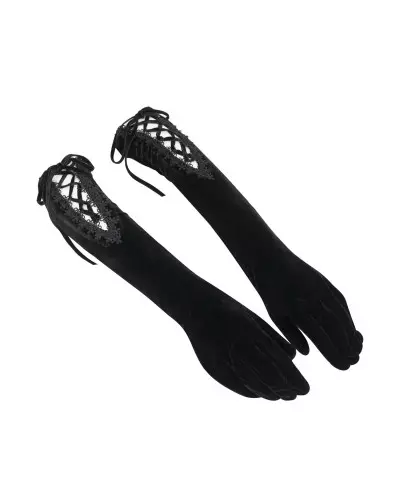 Long Black Gloves from Devil Fashion Brand at €41.50