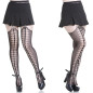 Strumpfhose mit Strumpfband-Design Strumpfhose mit Strumpfband-Design