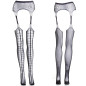 Strumpfhose mit Strumpfband-Design Strumpfhose mit Strumpfband-Design