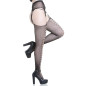 Strumpfhose mit Strumpfband-Design Strumpfhose mit Strumpfband-Design