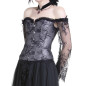 Corset Prateado com Mangas Corset Prateado com Mangas
