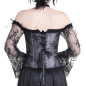 Corset Prateado com Mangas Corset Prateado com Mangas
