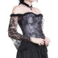 Corset Argenté avec Manches Corset Argenté avec Manches
