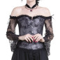 Corset Prateado com Mangas Corset Prateado com Mangas
