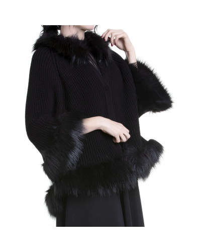 Black Open Gothic Jacket