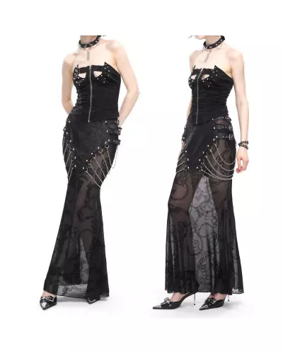 Long Transparent Skirt from Devil Fashion Brand at €95.00