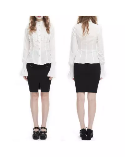 Elegantes Weißes Hemd der Devil Fashion-Marke für 61,90 €