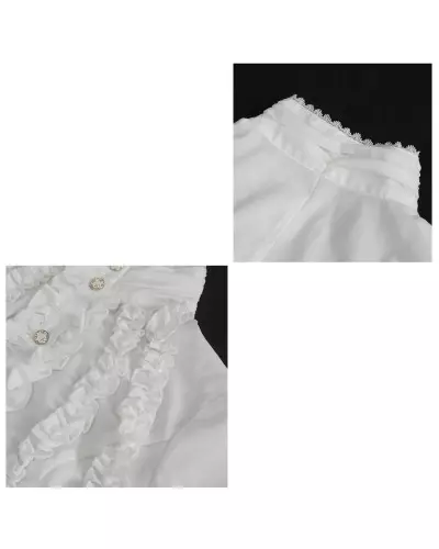 Camisa Elegante Branca da Marca Devil Fashion por 61,90 €