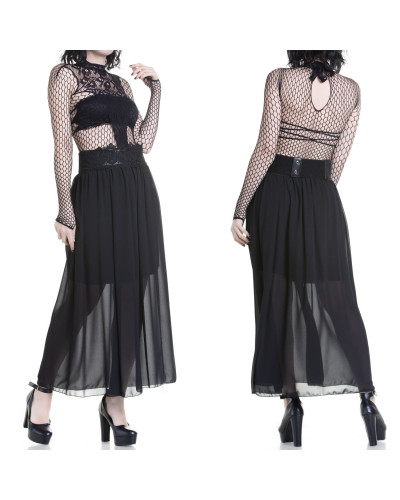 Gothic Belt with Guipure