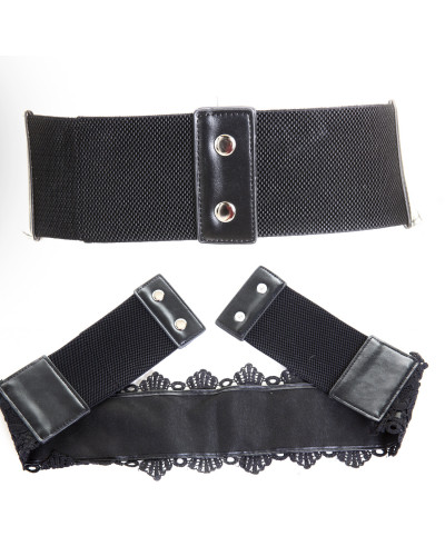 Gothic Belt with Guipure