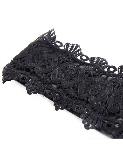 Gothic Belt with Guipure