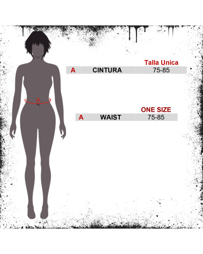 Gothic Belt with Guipure