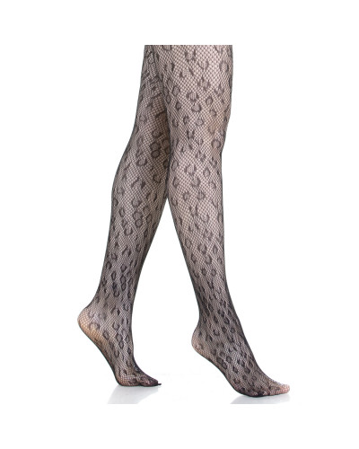 Dehnbare Gothic Strumpfhose aus Netzstoff