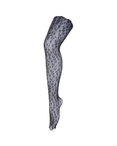 Dehnbare Gothic Strumpfhose aus Netzstoff
