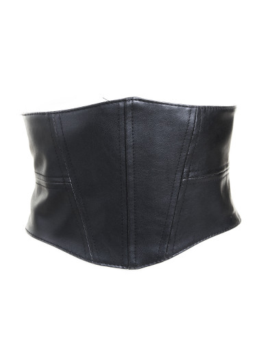 Wide Elastic Gothic Belt
