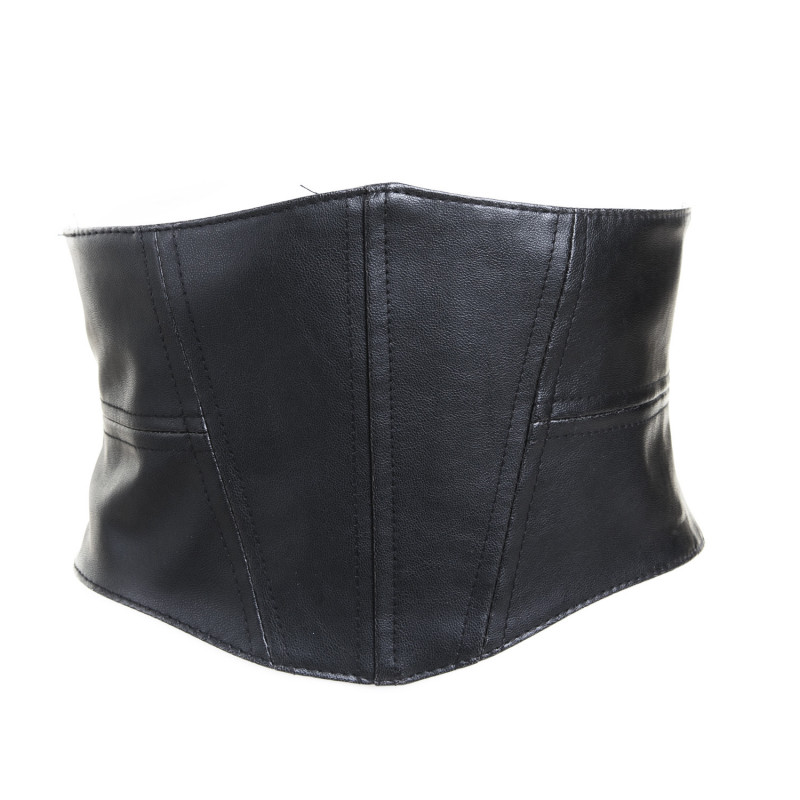 Wide Elastic Gothic Belt
