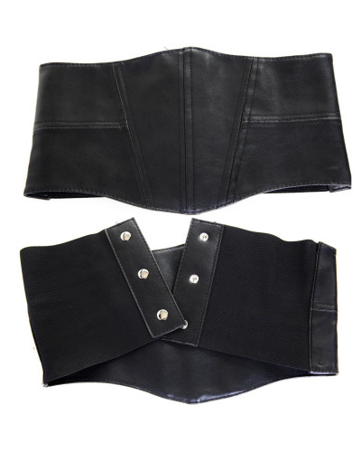 Wide Elastic Gothic Belt