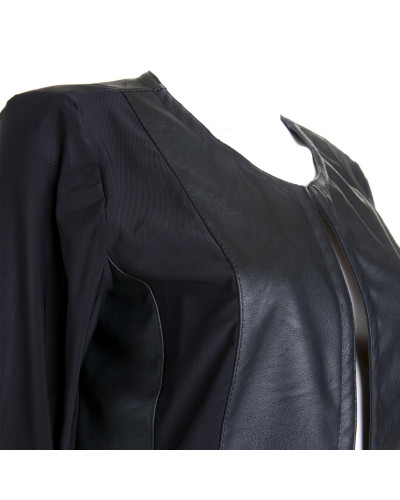 Chaqueta Gótica Abierta de Polipiel