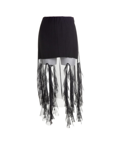 Gothic Skirt with Tulle