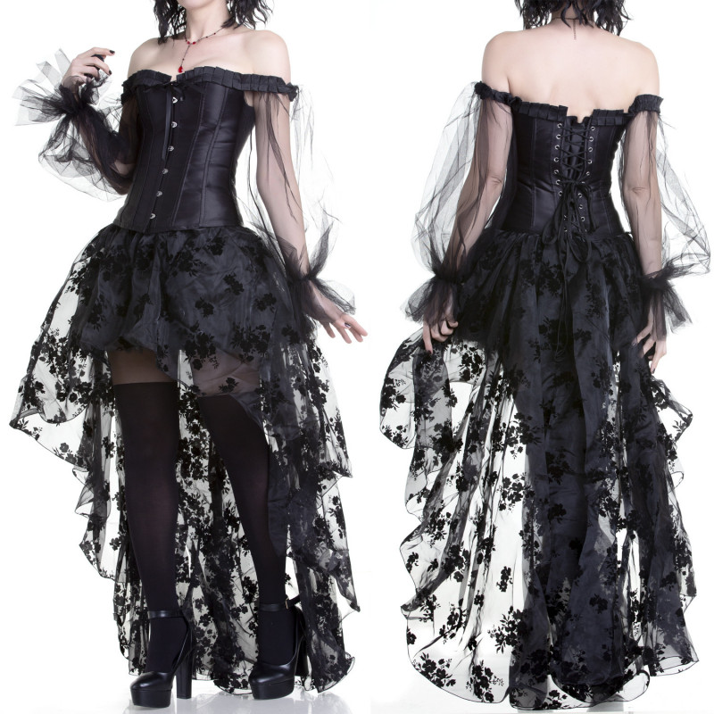 Corset with sleeves