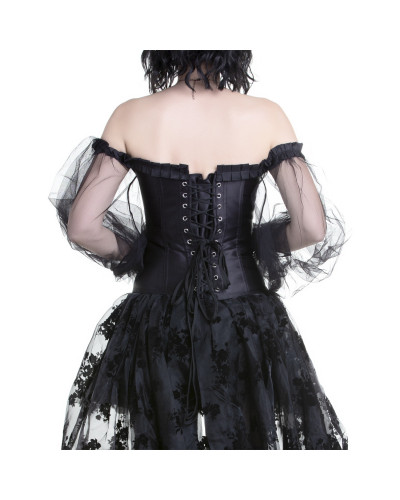 Gothic Corset with Skirt