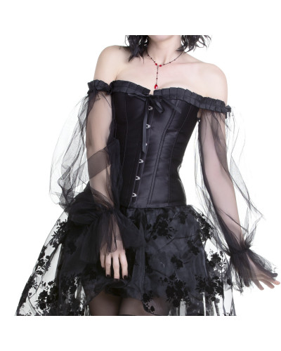 Gothic Corset with Skirt