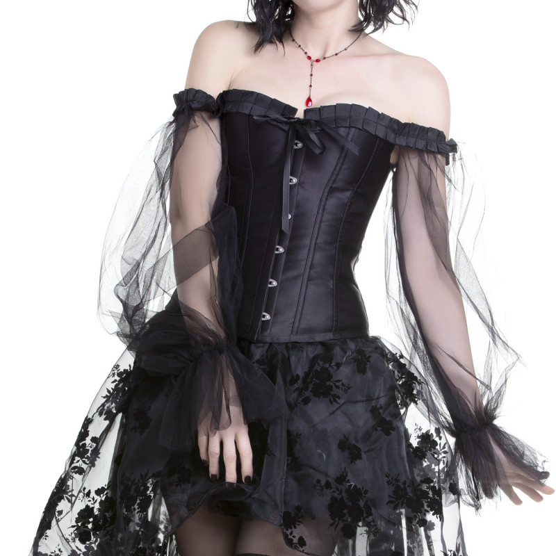 Gothic Corset with Skirt