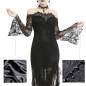 Vestido de Tubo con Encaje
