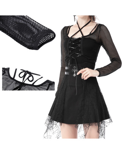 Gothic Top with Grid