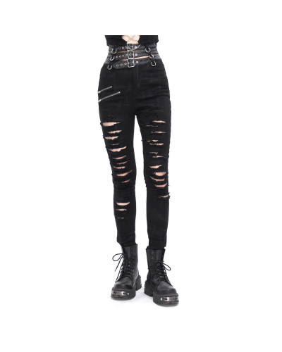 Ripped Gothic Pants