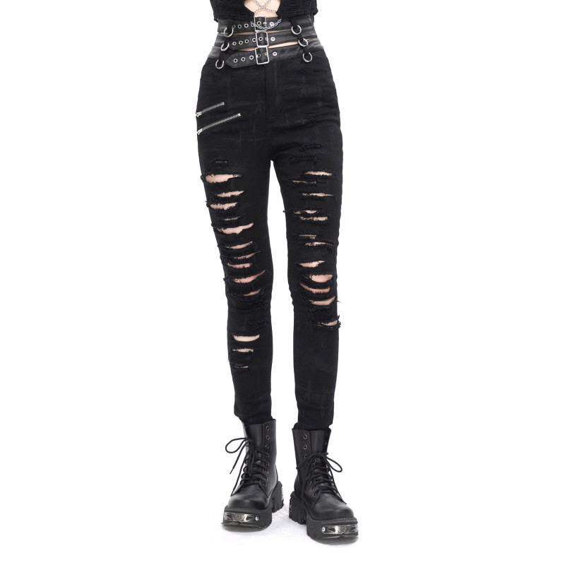 Ripped Gothic Pants