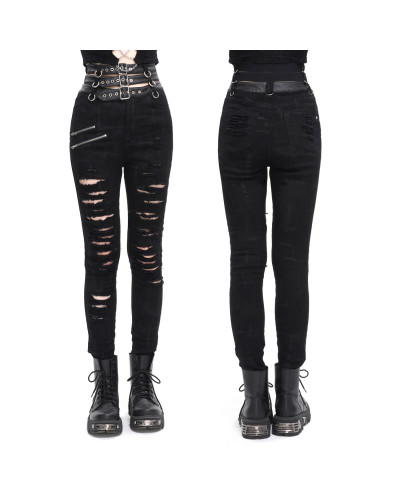 Ripped Gothic Pants