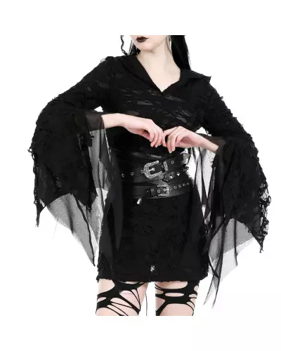 Kurzes Kleid mit Kapuze der Dark in love-Marke für 45,00 €