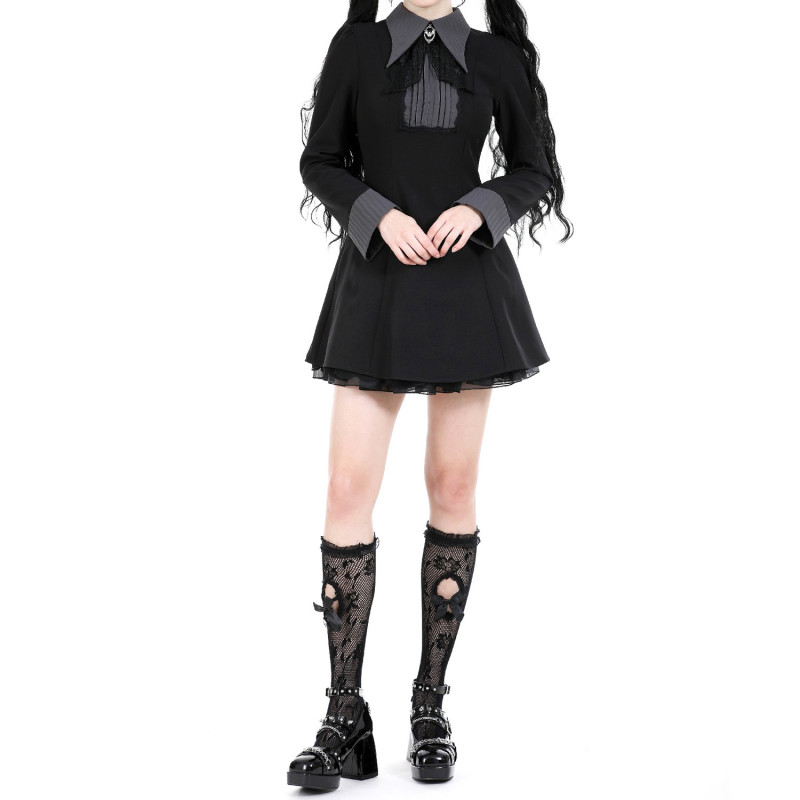 Vestido Gótico con Tul