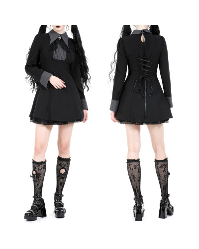 Vestido Gótico con Tul