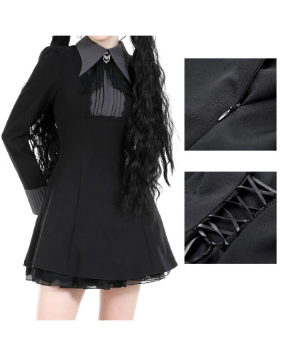 Vestido Gótico con Tul