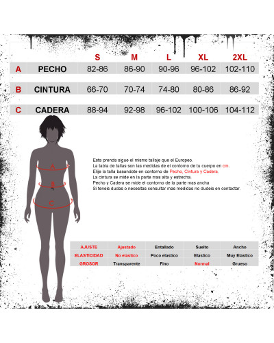 Vestido Gótico con Tul