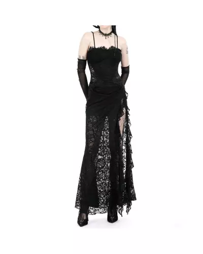 Transparentes Kleid aus Spitze der Dark in love-Marke für 67,50 €