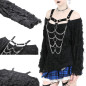 Camiseta Ancha con Cadenas Camiseta Ancha con Cadenas