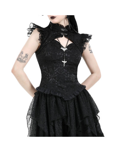 Top Gothique Asymétrique