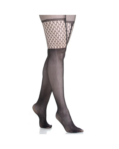 Strumpfhose mit Netzstoff