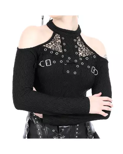 T-Shirt with Buckles from Dark in love Brand at €39.90