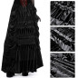 Jupe Noire en Velours Jupe Noire en Velours