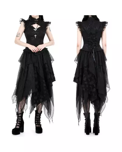 Asymmetrical Skirt from Dark in love Brand at €51.00