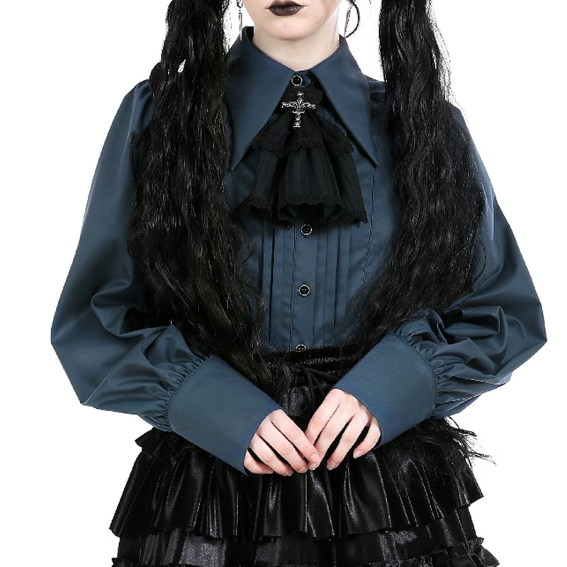Camisa Gótica Negra