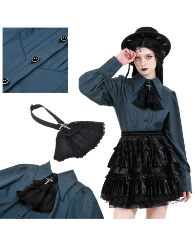 Camisa Gótica Negra