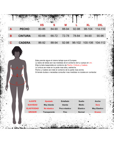 Colete Gótico Preto