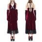 Robe en Velours Rouge Robe en Velours Rouge